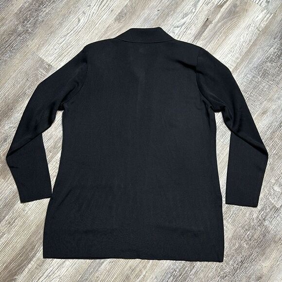 Misook • medium • black • all seasons, cardigan sweater • LIKE NEW | 1587 - Picture 8 of 9